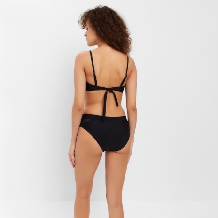 Female Separate swimsuit with the Bando Bando Lypho Color Black, size 46-2