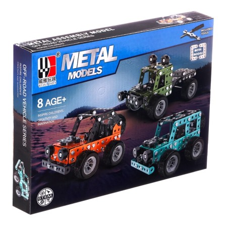 Metal designer "Baggi", 164 parts-3