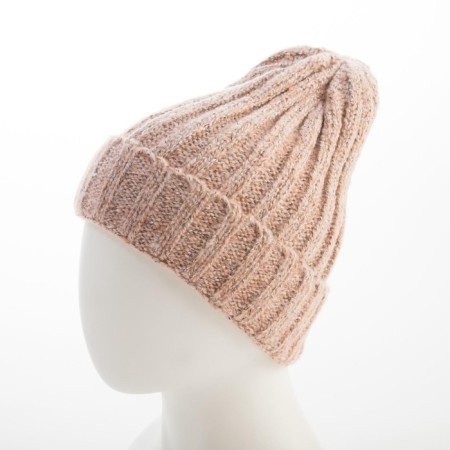 Women's hat minku with gateway, size 54-56, pink color-2