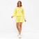 Female set (jumper, shorts) minku: casual collection color lemon, river 48