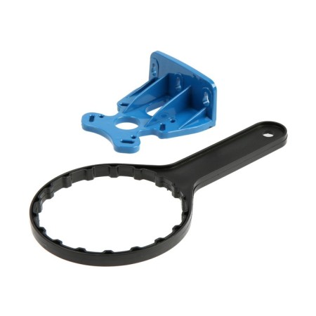Aquakratos filter case AKV-130, 1/2 ", for cold water, a key, with a nut, a transparent-2