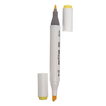 Meshu bilateral markers for sketching, 6 colors (sea colors)-2