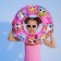 A circle of inflatable for swimming "on the wave", children, d = 55 cm
