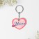 Gift set "best mom", magnet + keychain, 10 x 19 cm.