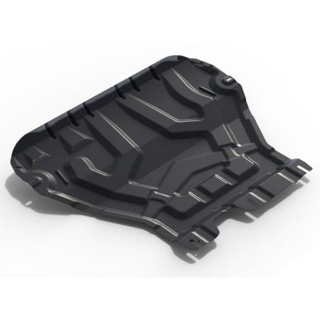 Carter protection and checkpoint "Autobron", Skoda Octavia 2013-2020, with fasteners, 111.05111.1