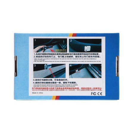 Projection on the door, LED, "Wolf", set 2 pcs-8