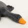Skill of a soft toy "Goose", 110 cm, color gray color