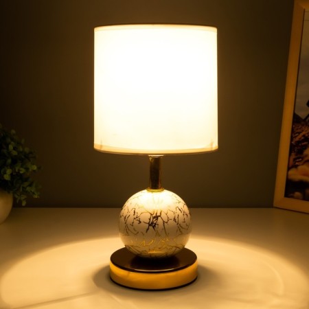 Hell lamp "Amalia" E14 40W white 20x20x30 cm Risalux-2