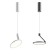 Hat lamp, 18W LED 4000K, 1700LM, white color, IP20