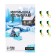 Mormyshka column black, green abdomen + cube granny cheese, weight 1.4 g