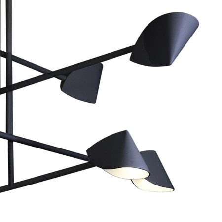 Ceiling Ceiling Mantra Capuccina, LED, 4000LM, 3000K, 592 mm, black color-2