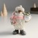 Polystone souvenir "Vorostone in a header-ear with the New Year's ball" 8.5x13x13 cm