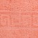 Terry towel with a border 50x90 cm, peach, cotton 100%, 430g/m2