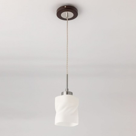 Suspended Citilux “Berta” CL126112, 12x12x45 cm, 1x75W, E27, brown color-4