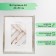 Photo frame Plastic "Mira" 40x50 cm 221 silver (plastic screen)