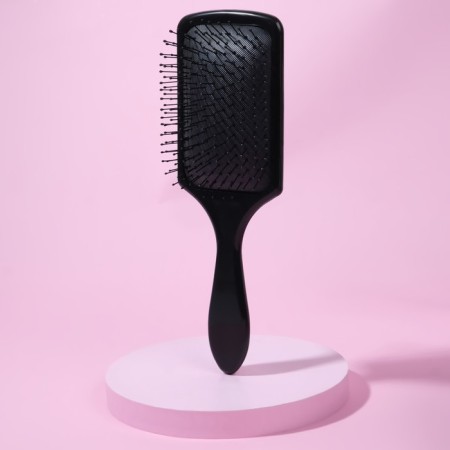 Massage comb, 8 × 24.5 cm, black color