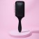 Massage comb, 8 × 24.5 cm, black color