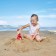A toy for the sandbox "Shovel-lying", red
