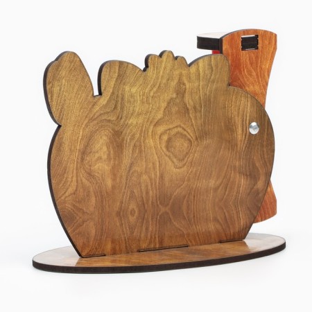 Sanding clock for brushing the teeth "Raccoon", timer 3 minutes-2