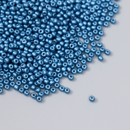 Glass beads 12/0 "midnight-blue" 15 grams