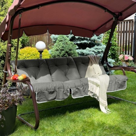 Billy swing pillow, size 50x60x180 cm, gray color