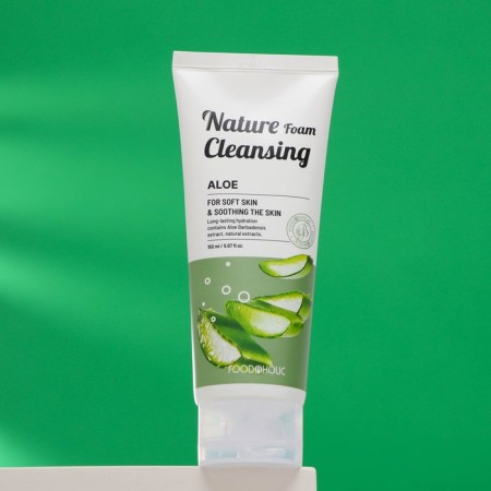 Foam for washing with Aloe Extract "Food a Holic", 150 ml-1