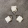 Set of decorative plates "Sun Angel", 3 pcs, 20 x 0.4 x 0.32 cm, metal