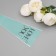 Packet stoop for flowers, "love you", 12.5+4x45 cm, blue