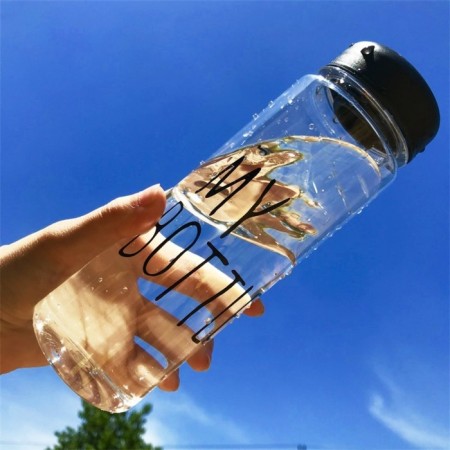 Water bottle, 500 ml, My Bottle, 19 x 6.5 cm, black-3