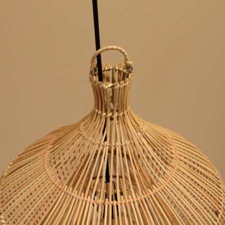 Ceiling Lamp from the rattan "Aldi" 1x120W, E27, 40x40x40 cm-3