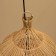 Ceiling Lamp from the rattan "Aldi" 1x120W, E27, 40x40x40 cm