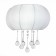 Sconces st. SL350.051.02. Preferita. 2x40 watts, E14, 30x22 cm, chromium color