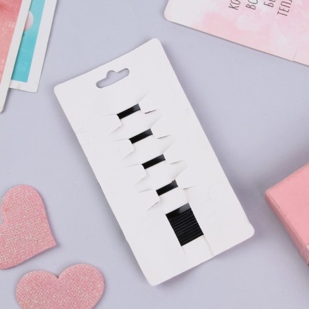 Invisible hair "Classical collection" (set 15 pcs) black-1