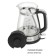 Pioneer KE805G kettles, glass, 1.7 l, 2200 watts, silver