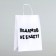 Gift package with jokes, “there will be no gifts!”, White, 32 x 24 x 10.5 cm