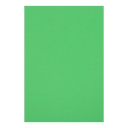 Cardboard of color two -way A4, tinted in the mass, 10 sheets, 180 g/m2, green