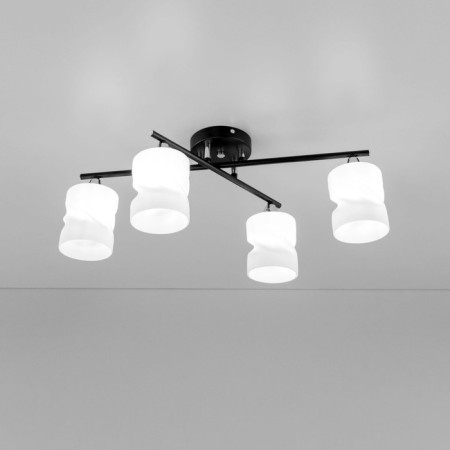 Ceiling chandelier "NILS" E27 4x60 watts-13