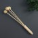 Anti -cellulite massage, 32.5 × 7 cm, 3 balls, wooden