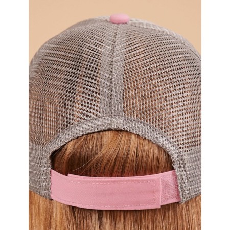 Children's cap, size 53-54, pink color-3