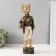 Souvenir Polystone "Golden Dragon General" 9x14x42.5 cm