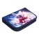 Penal 1 section 140 x 210 x 40 mm, folding pocket and cosmetic bag, fabric, calligrata topontent "Super Hare"