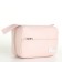 Cosmetic bag on lightning, pink color