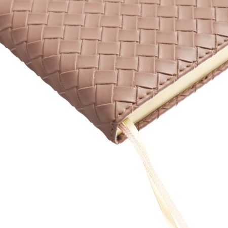 Delicidal of a non -combined A5 136 sheets, leatherette Devente. Clair, a solid cover with foam rubber, perforation, liesse, block 70, pink-3