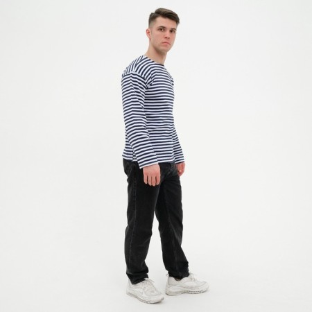 Longlit male, white/blue color, size 46-1
