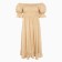 Women's dress minku: enjoy is beige color, size 46