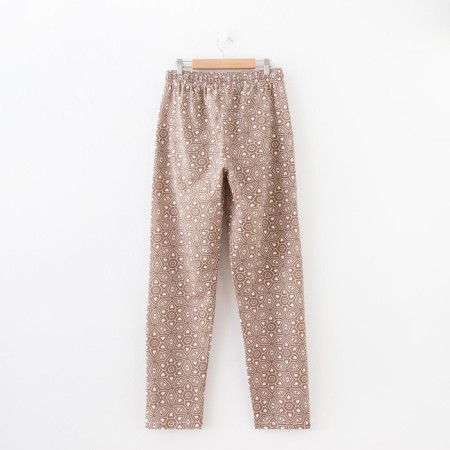 Women's pants, beige color, size 54-8