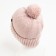 Female cap, Powder color, size 56-58