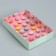 Confectionery packaging, Makarun with PVC lid, Makaruns, 18 x 12 x 3.5 cm