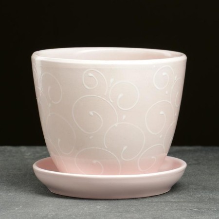 Pot Flower Pearl 1l with a stand