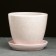 Pot Flower Pearl 1l with a stand